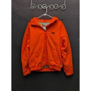Gamehide Orange Hunting Jacket Quilt Lining Hooded Style 18K Size XL